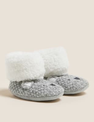 marks and spencer baby booties