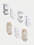 Pack de 7 pares de calcetines de algodón 'Born in 2024' (0-12&nbsp;meses)