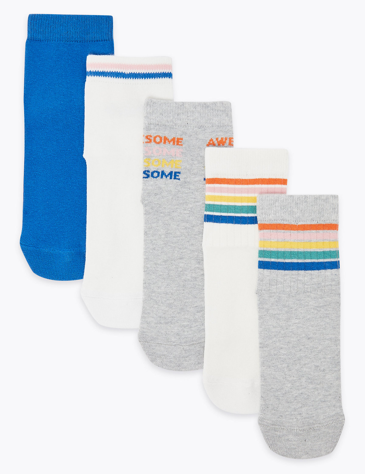 5 Pack of Sports Socks