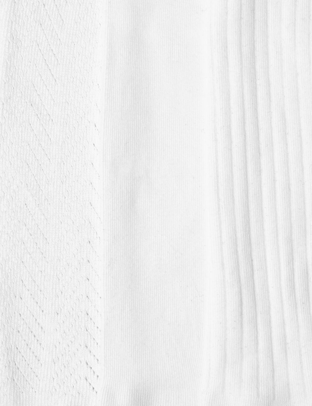 3 Pack of Pelerine, Ribbed & Plain White Tights (0-2 Yrs) image 2