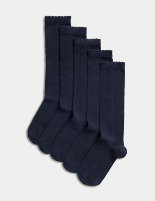 Pack de 5 pares de calcetines por la rodilla - ES