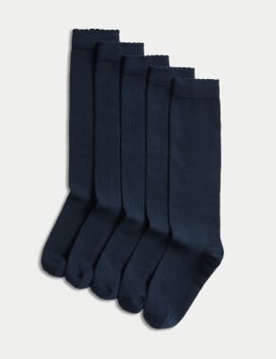 Navy Socks