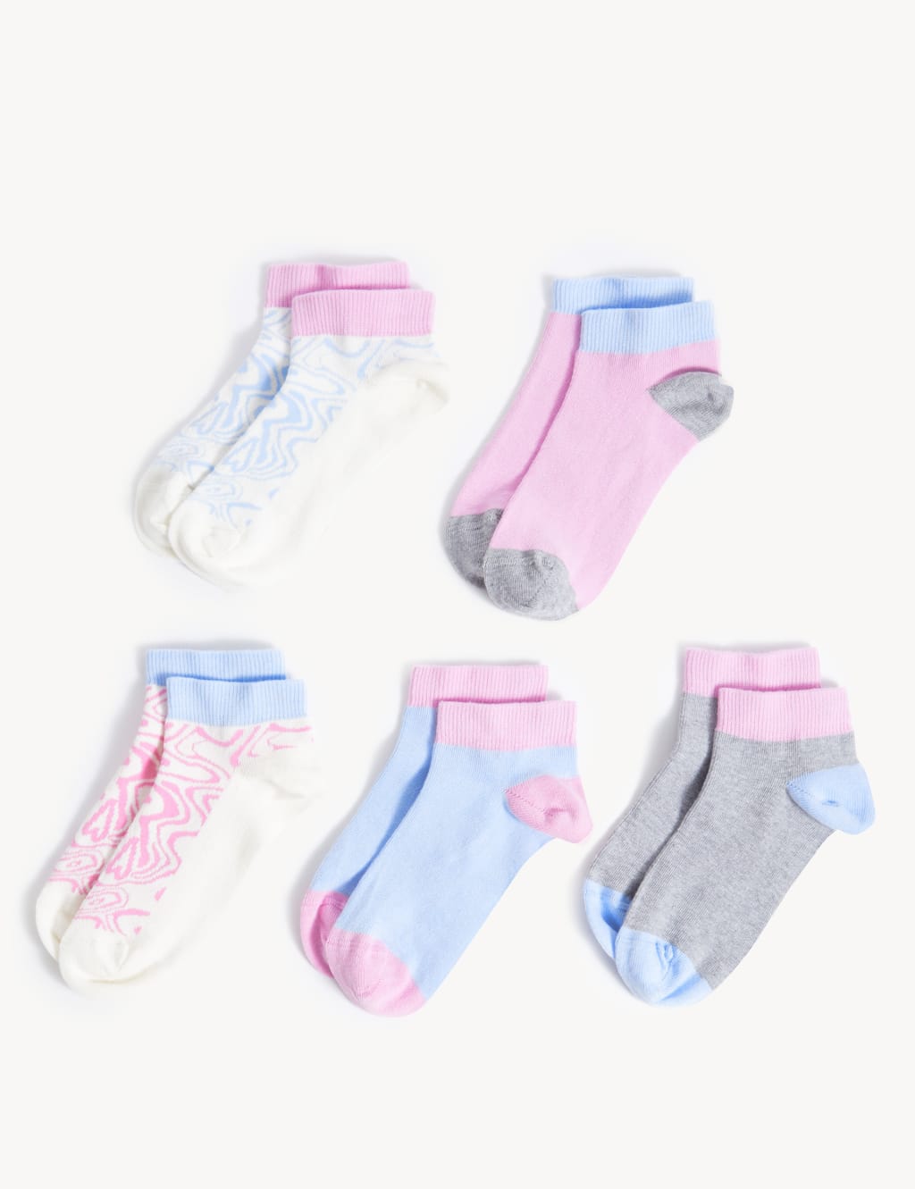 5pk Cotton Rich Trainer Liners