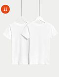 2pk Heatgen™ Thermal Short Sleeve Vests (2-14 Yrs)