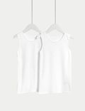 Pack de 2 camisetas térmicas Heatgen™ sin mangas (2-14&nbsp;años)