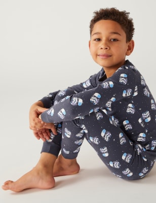

M&S Collection Conjunto térmico de 2 piezas con algodón de Star Wars™ (4-14 años) - Black Mix, Black Mix