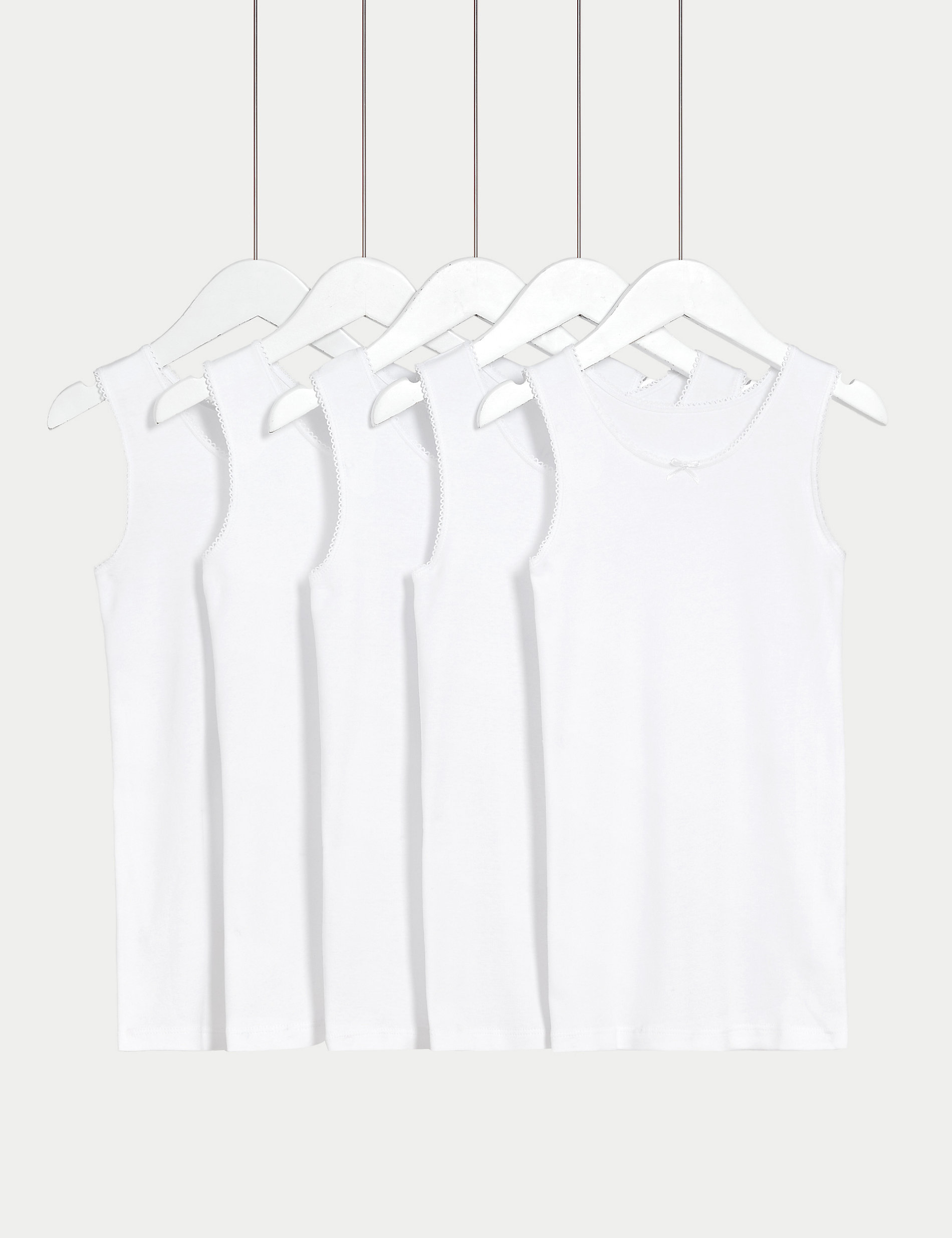 Pack de 5 camisetas 100% algodón (2-16&nbsp;años)