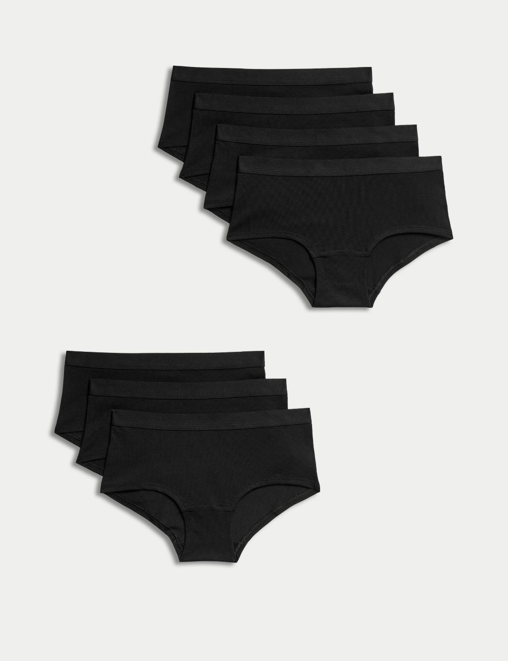 Maidenform Women's Barely There Boyshort Panties, Full-Coverage Underwear,  Seamless, 3-Pack, Almond/Black/Almond at  Women's Clothing store
