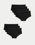 7pk Cotton with Stretch Shorts (5-16 Yrs)