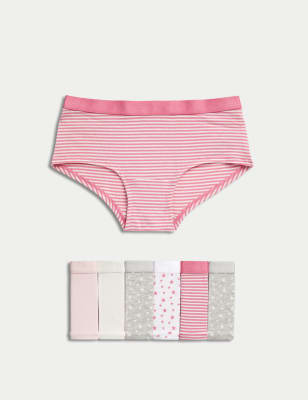 10pk Cotton Rich Knickers (2-14 Yrs)