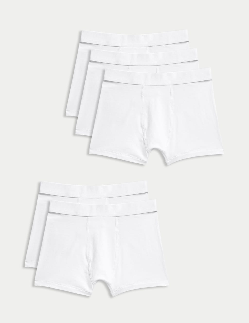 Boys White Underwear M S