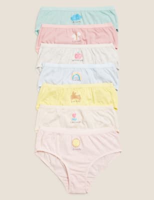 Girls' Hello Kitty 7pk Briefs - 4