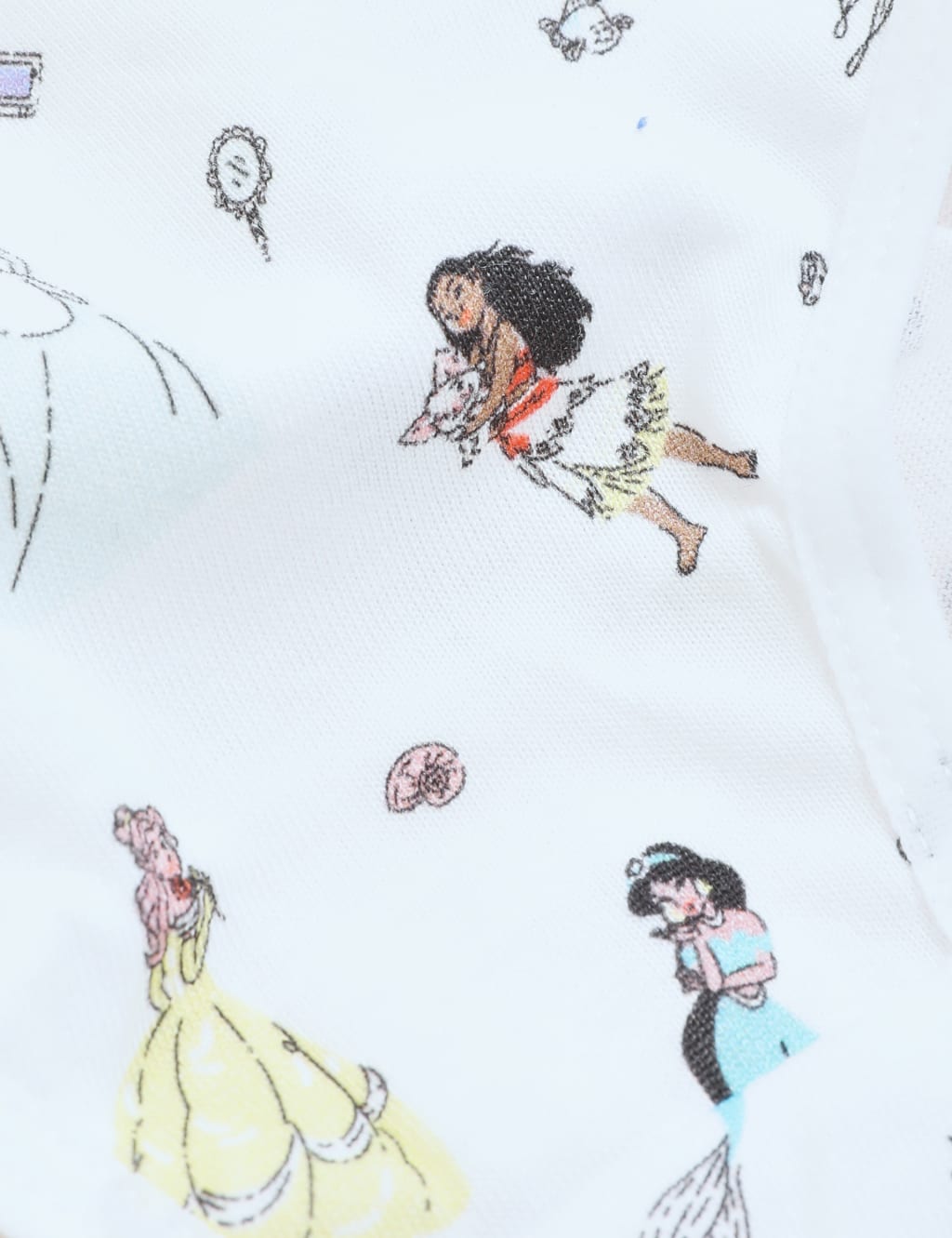 5pk Pure Cotton Disney Princess™ Knickers (2-12 Yrs) image 2