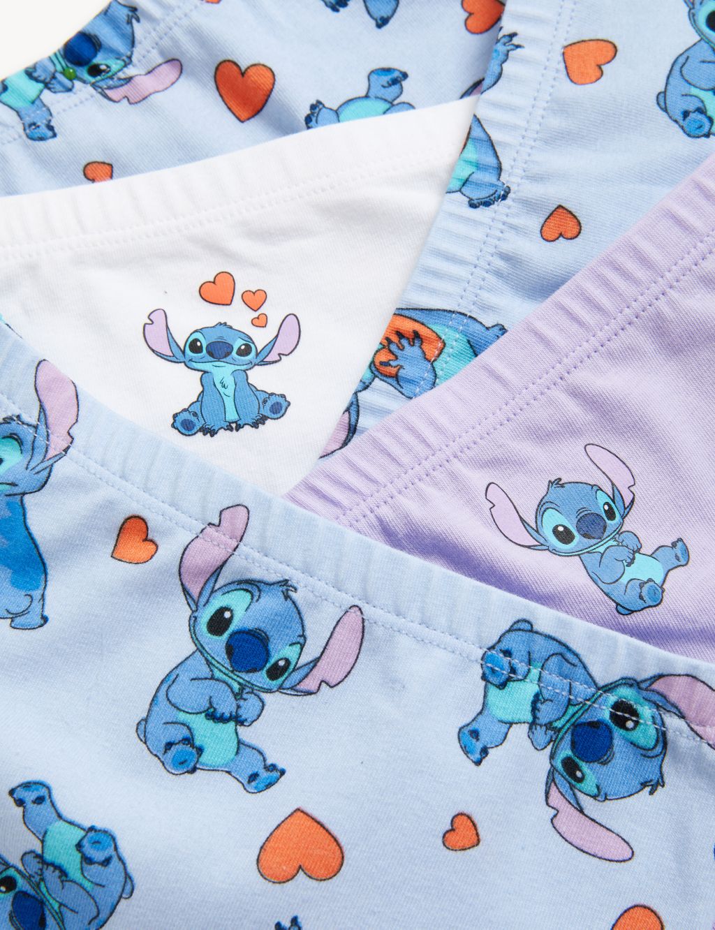 5pk Cotton Rich Lilo & Stitch™ Shorts (5-14 Yrs) image 2