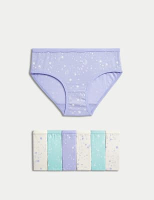 7-Pack Mono Knickers - Kids-Teens by Marks & Spencer Online