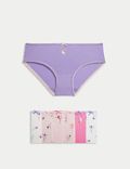 7pk Cotton with Stretch Ballerina Knickers (2-12 Yrs)