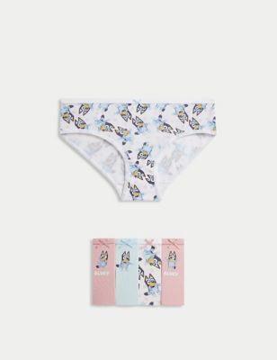 

Girls M&S Collection 5pk Cotton Rich Bluey™ Knickers (2-8 Yrs) - Multi, Multi