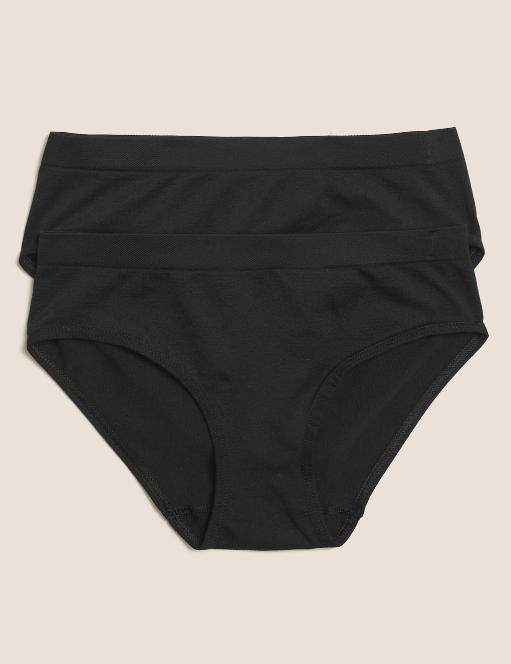 Girl’s Black Knickers M&S