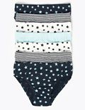 7 Pack Cotton with Stretch Star Briefs (2-7 Yrs)