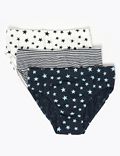 7 Pack Cotton with Stretch Star Briefs (2-7 Yrs)