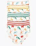 7 Pack Cotton with Stretch Animal Briefs (2-7 Yrs)
