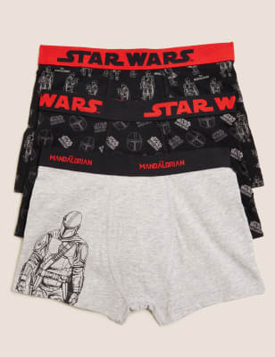 Star Wars Boys The Mandalorian Boxer Briefs, 4-Pack, Sizes 4-14