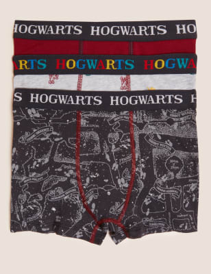 

M&S Collection 3er-Pack Harry Potter™-Slips aus reiner Baumwolle (6-16 J.) - Multi, Multi