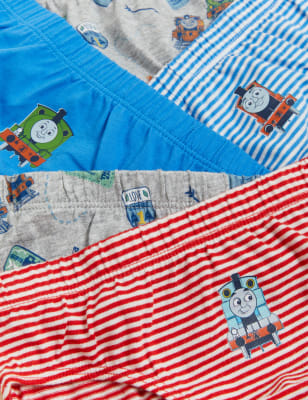 

M&S Collection Pack de 5 calzoncillos de Thomas & Friends™ 100% algodón (18 meses-6 años) - Multi, Multi