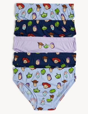 5pk Pure Cotton Toy Story™ Briefs (18 Mths - 7 Yrs)