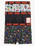 Lot de 3&nbsp;boxers en coton à motif Marvel™ (du 3 au 16&nbsp;ans)
