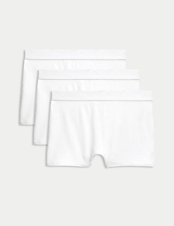 3pk Cotton Rich Boxer Shorts (6-16 Yrs) - AT