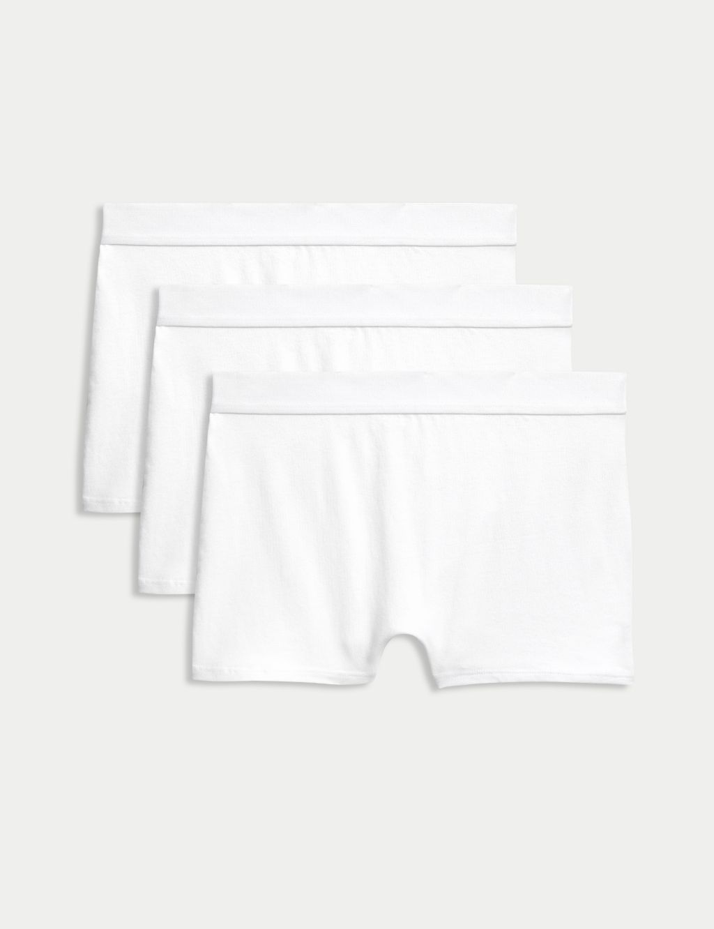 3pk Cotton Rich Shorts (6-16 Yrs)