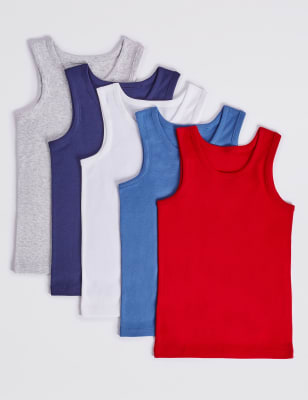 Pure on sale cotton vests