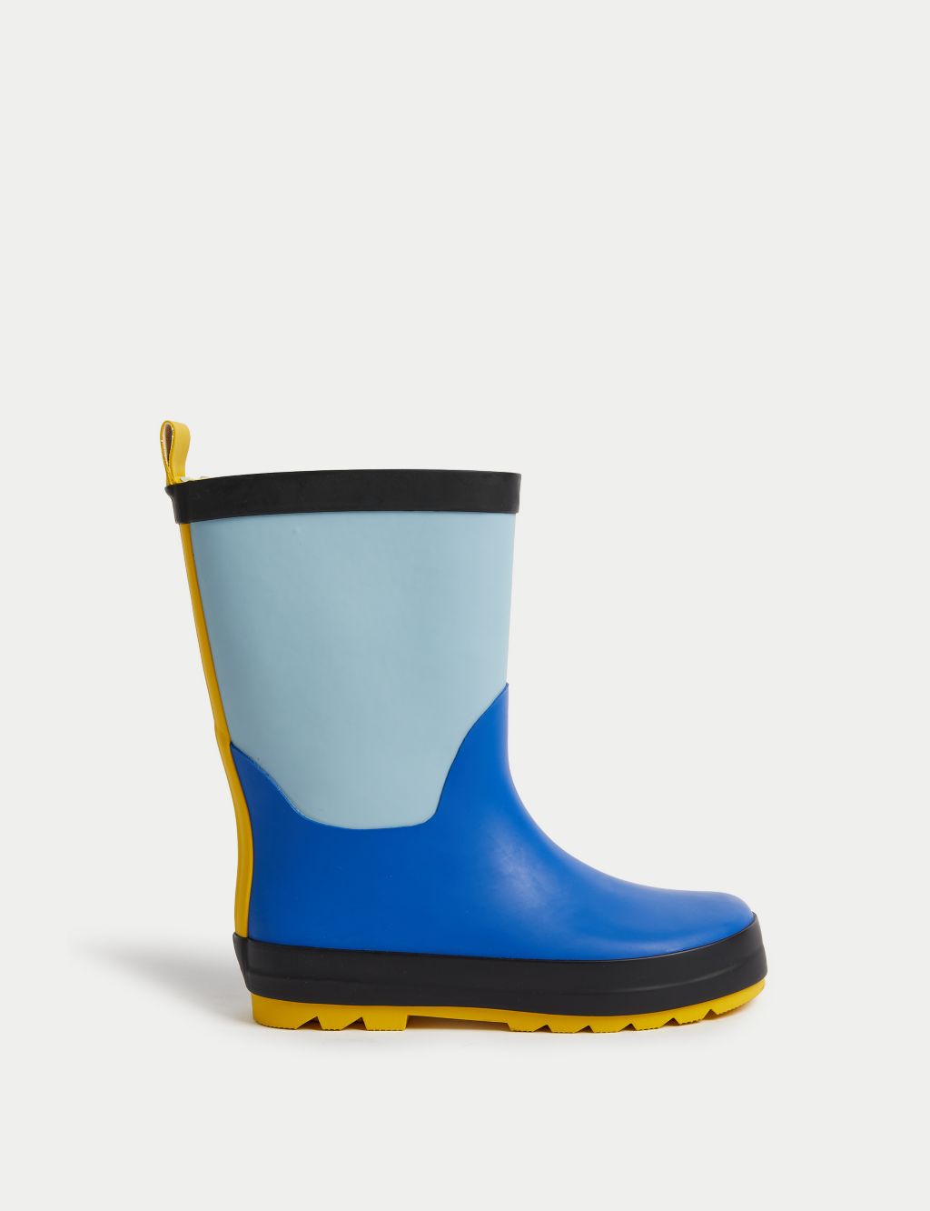 Kids' Colour Block Wellies (4 Small - 2 Large)