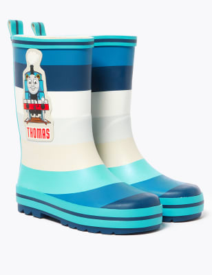 

Boys M&S Collection Kids' Thomas & Friends™ Wellies (5 Small - 12 Small) - Blue Mix, Blue Mix