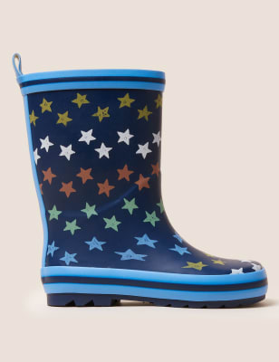 Regenlaarzen met sterrenmotief voor kinderen (maat 21,5-32)