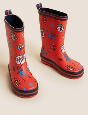 Kids' Spider-Man™ Wellies (3 Small - 2 Large)