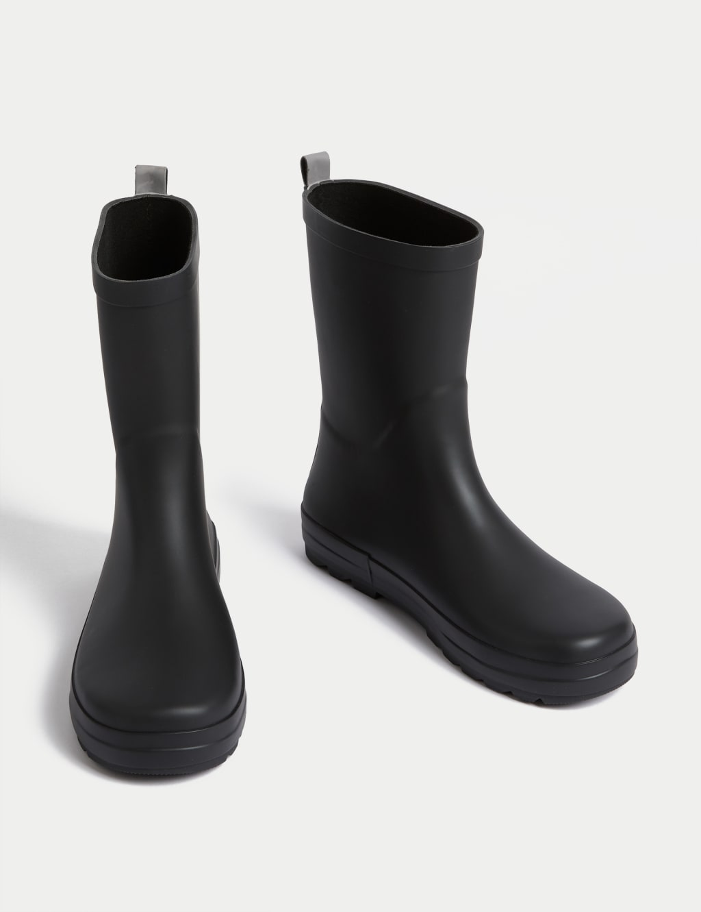 Boys black wellies store
