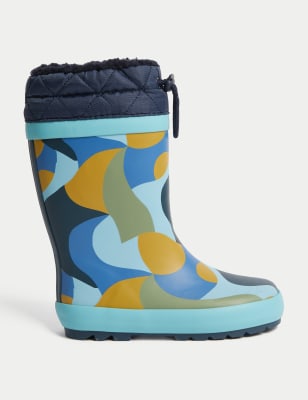 Kids 2024 fleece wellies