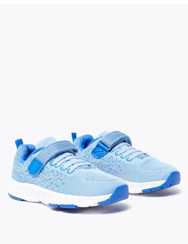 Kids' Ombre Riptape Trainers (5 Small - 12 Small)