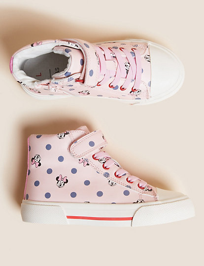 Kids' Freshfeet™ Minnie Mouse™ High Tops (4 Small - 12 Small)