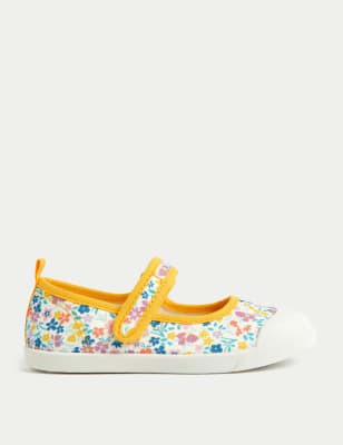 

Girls M&S Collection Kids' Floral Mary Jane Pumps (4 Small - 2 Large) - Multi, Multi
