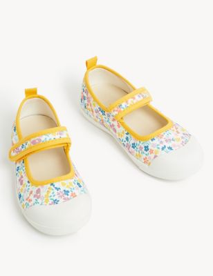 Kids' Floral Mary Jane Pumps