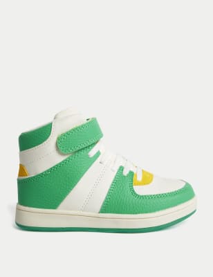 Childrens high sale top trainers