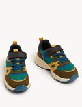 Kids' Freshfeet™ Colour Block Trainers (4 Small - 2 Large)