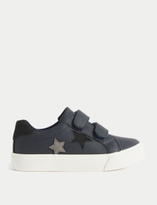 

Boys Kids' Riptape Trainers (4 Small - 13 Small) - Navy Mix, Navy Mix