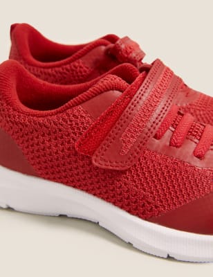 

Light As Air™ Zapatillas de deporte infantiles Freshfeet™ con velcro (3 pequeño- 2 grande) - Red, Red
