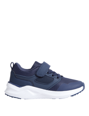 

M&S Collection Turnschuhe mit Klettverschluss und Freshfeet™ für Kinder (20-32) - Navy, Navy