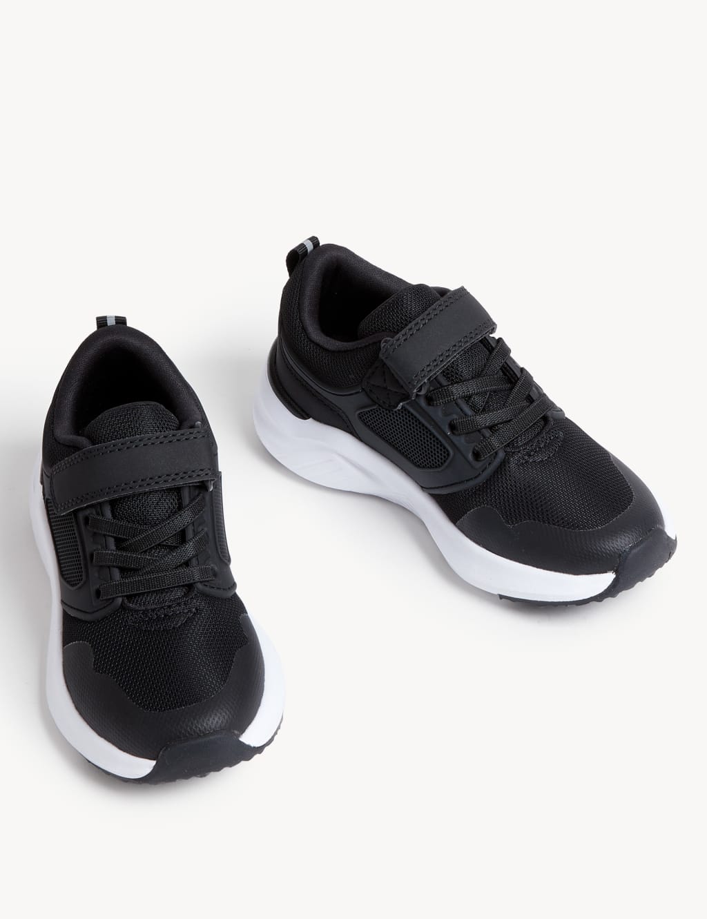 boys black trainers sports direct