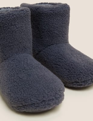 

M&S Collection Zapatillas estilo bota infantiles (13 pequeño-7 grande) - Grey, Grey